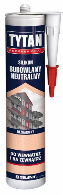 TYTAN SILIKON NEUTRALNY BUDOWLANY TYTAN 280ML BEZBARWNY