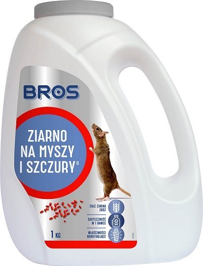 BROS ZIARNO NA MYSZY I SZCZURY 1KG