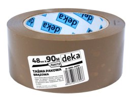 DEKA TAŚMA PAKOWA PAKITA BRĄZOWA 48MM*90M