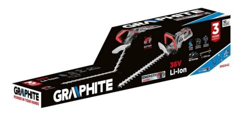 GRAPHITE AKUMULATOROWE NOŻYCE DO ŻYWOPOŁOTU 36V ENERGY+ GRAPHITE AKUMULATOROWE NOŻYCE DO ŻYWOPOŁOTU 36V ENERGY+