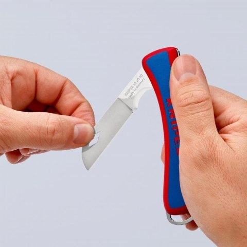 KNIPEX NÓŻ MONTERSKI STAL NIERDZEWNA KNIPEX NÓŻ MONTERSKI STAL NIERDZEWNA