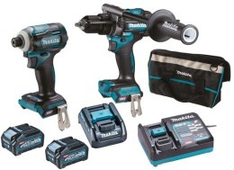 MAKITA ZESTAW COMBO 40V XGT HP001G+TD001G 2*4.0AH TORBA