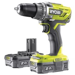 RYOBI AKU. WIERTARKO-WKRĘTARKA R18DD3-220S 18V 2*2.0AH ONE+