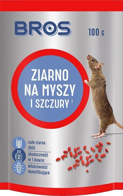 BROS ZIARNO NA MYSZY I SZCZURY 100G