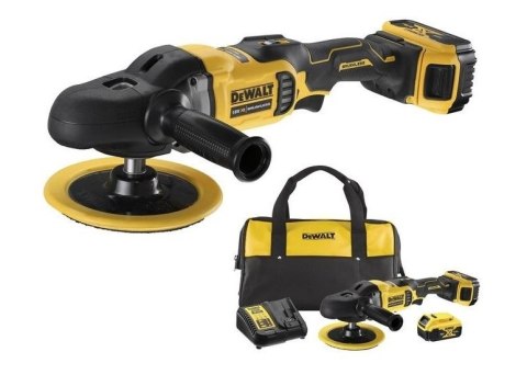 DEWALT POLERKA ROTACYJNA 125/150/180MM 2*5.0AH