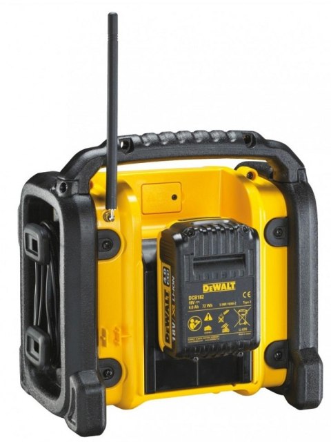DEWALT RADIO BUDOWLANE XR LI-ION DAB/FM 18V 0*AH DEWALT RADIO BUDOWLANE XR LI-ION DAB/FM 18V 0*AH