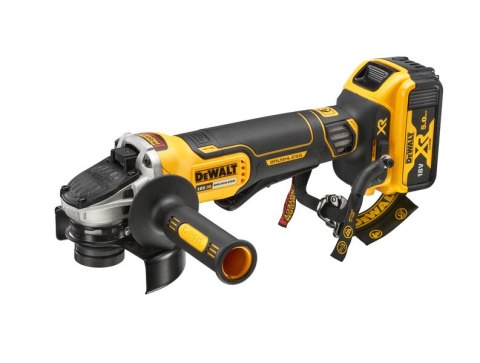 DEWALT SZLIFIERKA KĄTOWA AKUMULATOROWA 125MM LR 18V 2*5.0AH TSTAK