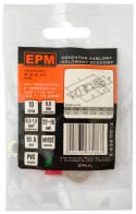 EPM KOŃCÓWKA OCZKOWA IZOLOWANA 0.5-1.5MM 1.25/6MM 10 SZTUK