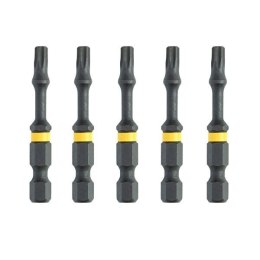 DEWALT KOŃCÓWKI WKRĘTAKOWE UDAROWE TORSION T30/50 MM 5SZT