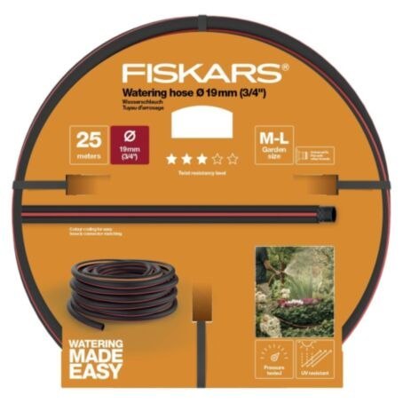 FISKARS WĄŻ OGRODOWY 19MM 3/4'' 25M-Q3