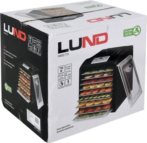 LUND SUSZARKA SPOŻYWCZA, 9 SIT, 600-700W. LUND SUSZARKA SPOŻYWCZA, 9 SIT, 600-700W.