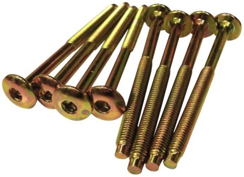 UN WKRĘT MEBLOWY OCYNKOWANY ŁEB PŁASKI 8*60MM UN WKRĘT MEBLOWY OCYNKOWANY ŁEB PŁASKI 8*60MM