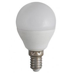 UN ŻARÓWKA E14 LED SMD WW 7W KULKA B45