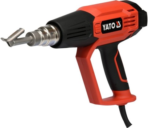 YATO OPALARKA 2000W 50~600°C, 3 BIEGI, LCD+PAMIĘĆ YATO OPALARKA 2000W 50~600°C, 3 BIEGI, LCD+PAMIĘĆ