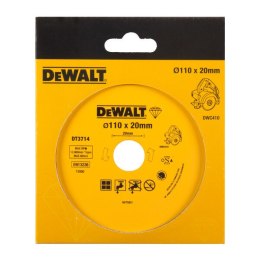 DEWALT TARCZA DIAMENTOWA DO CIĘCIA PŁYTEK 110*20MM