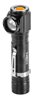 NEO LATARKA CZOŁOWA AKUMULATOROWA USB 800 LM CREE XML-T6 LED