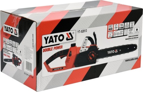 YATO PILARKA ŁAŃCUCHOWA 14'',36V BEZ AKUMULATORA YATO PILARKA ŁAŃCUCHOWA 14'',36V BEZ AKUMULATORA