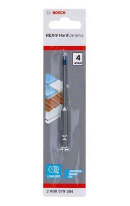 BOSCH WIERTŁO HEX-9 HARD CERAMIC 4*90MM