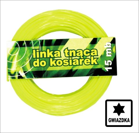 CELL-FAST ŻYŁKA DO WYKASZARKI GWIAZDKA 3.0MM 15M