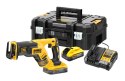 DEWALT PILARKA SZABLOWA AKUMULATOROWA 18V XR 2*5.0AH TSTAK