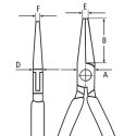 KNIPEX SZCZYPCE DLA ELEKTRONIKÓW 115MM