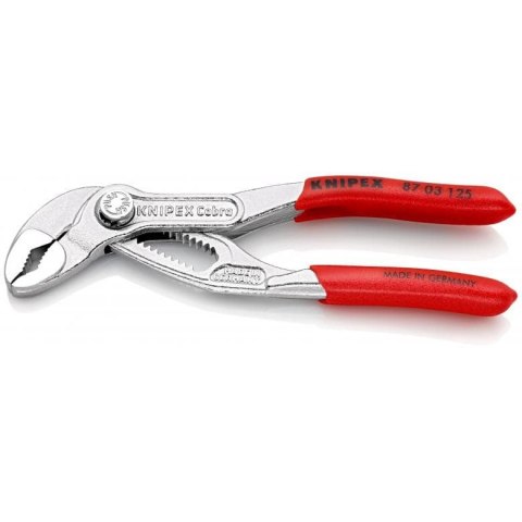 KNIPEX SZCZYPCE NASTAWNE DO RUR COBRA 125MM, CHROM KNIPEX SZCZYPCE NASTAWNE DO RUR COBRA 125MM, CHROM
