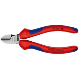 KNIPEX SZCZYPCE TNĄCE BOCZNE 140MM, POWLEKANE