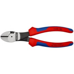 KNIPEX SZCZYPCE TNĄCE BOCZNE O ZWIĘKSZONYM PRZEŁOŻENIU 180MM