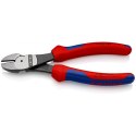 KNIPEX SZCZYPCE TNĄCE BOCZNE O ZWIĘKSZONYM PRZEŁOŻENIU 180MM