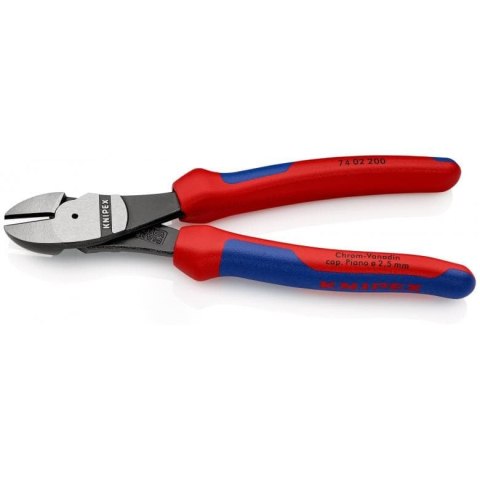 KNIPEX SZCZYPCE TNĄCE BOCZNE O ZWIĘKSZONYM PRZEŁOŻENIU 200MM KNIPEX SZCZYPCE TNĄCE BOCZNE O ZWIĘKSZONYM PRZEŁOŻENIU 200MM