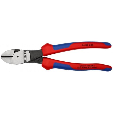 KNIPEX SZCZYPCE TNĄCE BOCZNE O ZWIĘKSZONYM PRZEŁOŻENIU 200MM KNIPEX SZCZYPCE TNĄCE BOCZNE O ZWIĘKSZONYM PRZEŁOŻENIU 200MM