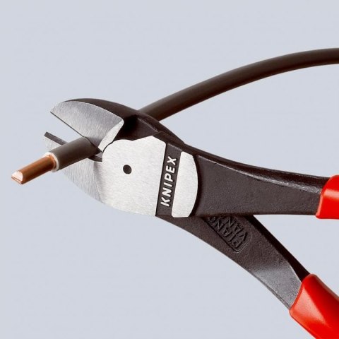 KNIPEX SZCZYPCE TNĄCE BOCZNE O ZWIĘKSZONYM PRZEŁOŻENIU 200MM KNIPEX SZCZYPCE TNĄCE BOCZNE O ZWIĘKSZONYM PRZEŁOŻENIU 200MM