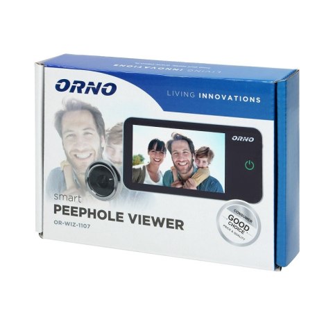 ORNO ELEKTRONICZNY WIZIER DO DRZWI 4' SREBRNY ORNO ELEKTRONICZNY WIZIER DO DRZWI 4' SREBRNY