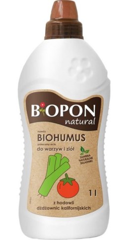 BIOPON BIOHUMUS - NATURAL DO . WARZYW I ZIÓŁ