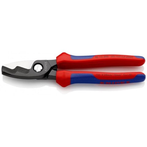 KNIPEX NOŻYCE DO KABLI PODWÓJNE OSTRZE 200MM KNIPEX NOŻYCE DO KABLI PODWÓJNE OSTRZE 200MM