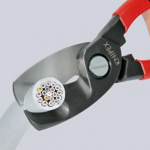 KNIPEX NOŻYCE DO KABLI PODWÓJNE OSTRZE 200MM KNIPEX NOŻYCE DO KABLI PODWÓJNE OSTRZE 200MM