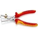 KNIPEX SZCZYPCE DO ZDEJMOWANIA IZOLACJI Z NOŻYCAMI DO KABLI 180MM