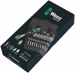 WERA ZESTAW KLUCZY NASADOWYCH ZYLKOP 1/4'' 5-13 MM,16 CZ.