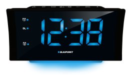 BLAUPUNKT RADIOBUDZIK FM PLL ŁADOWANIE USB TEMP OŚWIETLENIE LED