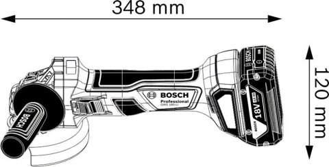 BOSCH ZESTAW NARZĘDZI AKUM. GBH 180-LI + GWS 180-L1 2*4.0AH XLBOXX BOSCH ZESTAW NARZĘDZI AKUM. GBH 180-LI + GWS 180-L1 2*4.0AH XLBOXX
