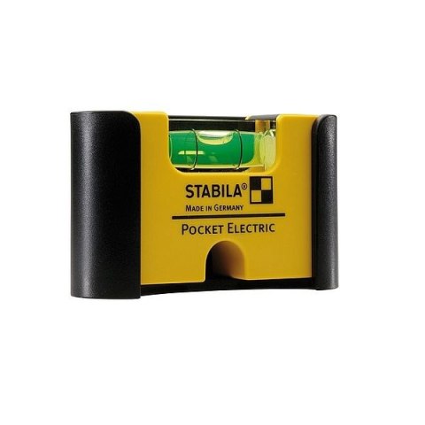 STABILA POZIOMICA STABILA POCKET ELECTRIC 6,7 CM, Z KLIPSEM NA PASEK