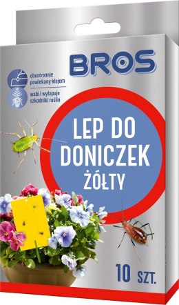 BROS LEP DO DO DONICZEK ŻÓŁTY 10SZT