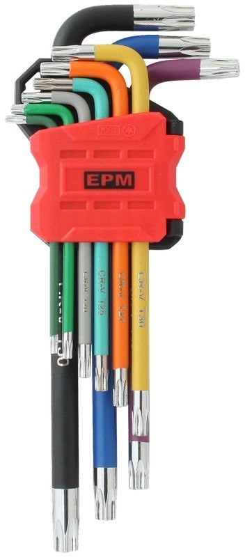 EPM KOMPLET KLUCZY TORX RED LINE 9 SZT.