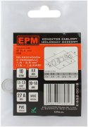 EPM KOŃCÓWKA OCZKOWA IZOLOWANA 1.5-2.5MM 2/8MM 10 SZTUK