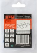 EPM KOŃCÓWKA WIDEŁKOWA IZOLOWANA 1.5-2.5MM 2/4MM 10 SZTUK