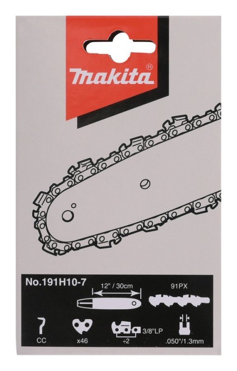 MAKITA ŁAŃCUCH TNĄCY 30CM PODZIAŁKA 3/8'' SZER. ROWKA 1.3MM MAKITA ŁAŃCUCH TNĄCY 30CM PODZIAŁKA 3/8'' SZER. ROWKA 1.3MM