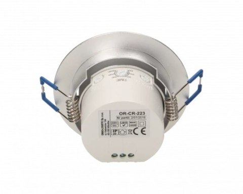 ORNO CZUJNIK RUCHU 360ST. PODTYNKOWY ALUMINIUM ORNO CZUJNIK RUCHU 360ST. PODTYNKOWY ALUMINIUM