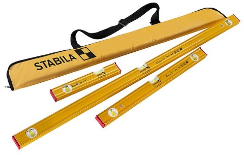 STABILA ZESTAW POZIOMIC 80AS 30CM+80AS-2 60+80AS-2 120CM W POKROWCU