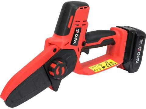YATO PIŁA ŁAŃCUCHOWA 4'',18V + AKUM. 2AH + ŁADOWARKA YATO PIŁA ŁAŃCUCHOWA 4'',18V + AKUM. 2AH + ŁADOWARKA