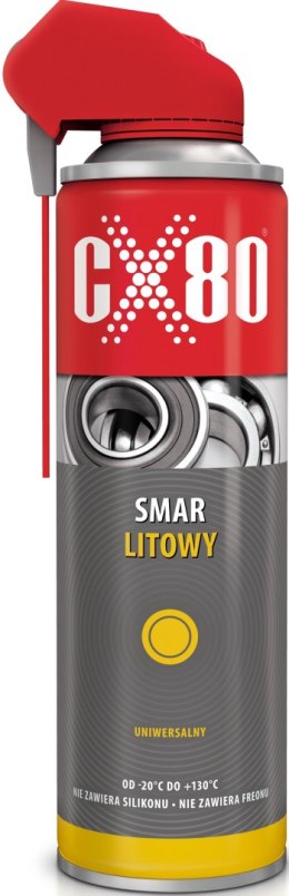 CX-80 SMAR LITOWY UNIWERSALNY DUO SPRAY 500ML